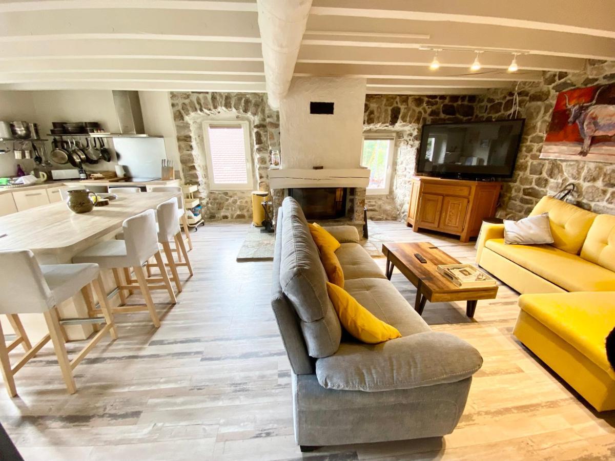 Gite De Groupe 160M2, 15P, Salle De Reception, Jardin, Terrasse Mazan-l'Abbaye المظهر الخارجي الصورة