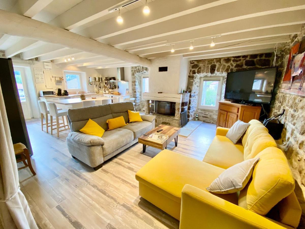 Gite De Groupe 160M2, 15P, Salle De Reception, Jardin, Terrasse Mazan-l'Abbaye المظهر الخارجي الصورة