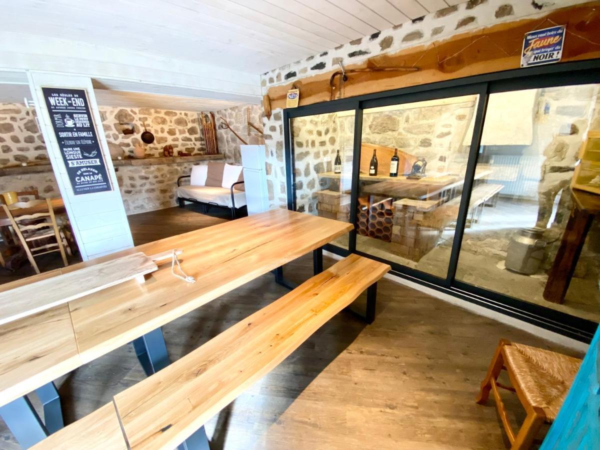 Gite De Groupe 160M2, 15P, Salle De Reception, Jardin, Terrasse Mazan-l'Abbaye المظهر الخارجي الصورة